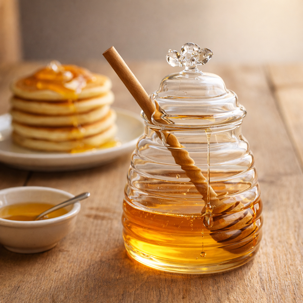 Glazen Honingpot - 40 cl