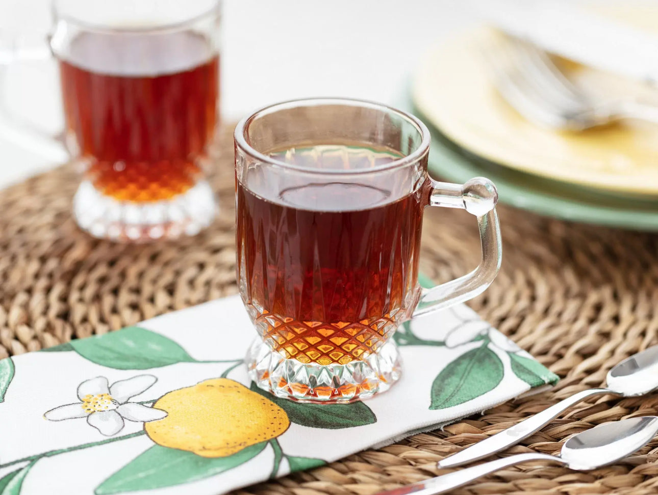 Theeglazen met Handvat (Set van 6 – 165 ml)