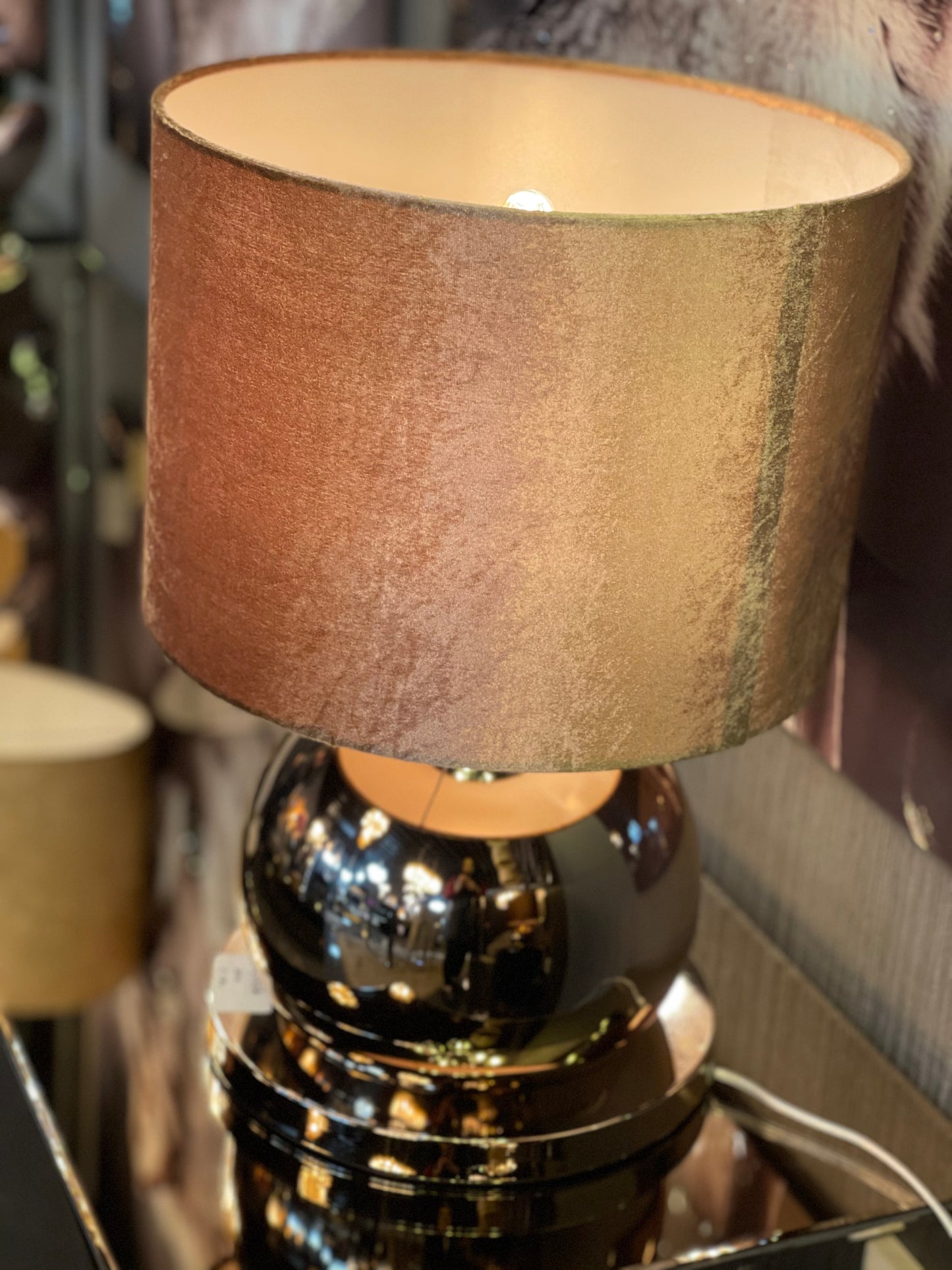 Bollen Tafellamp - 1 Bol Brons