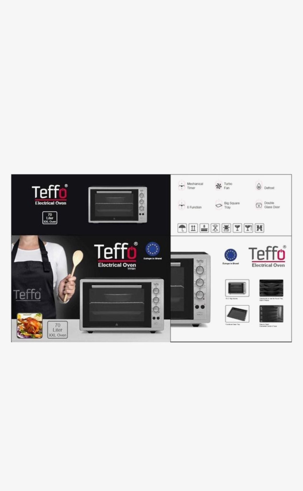 Teffo Heteluchtoven 42 Liter