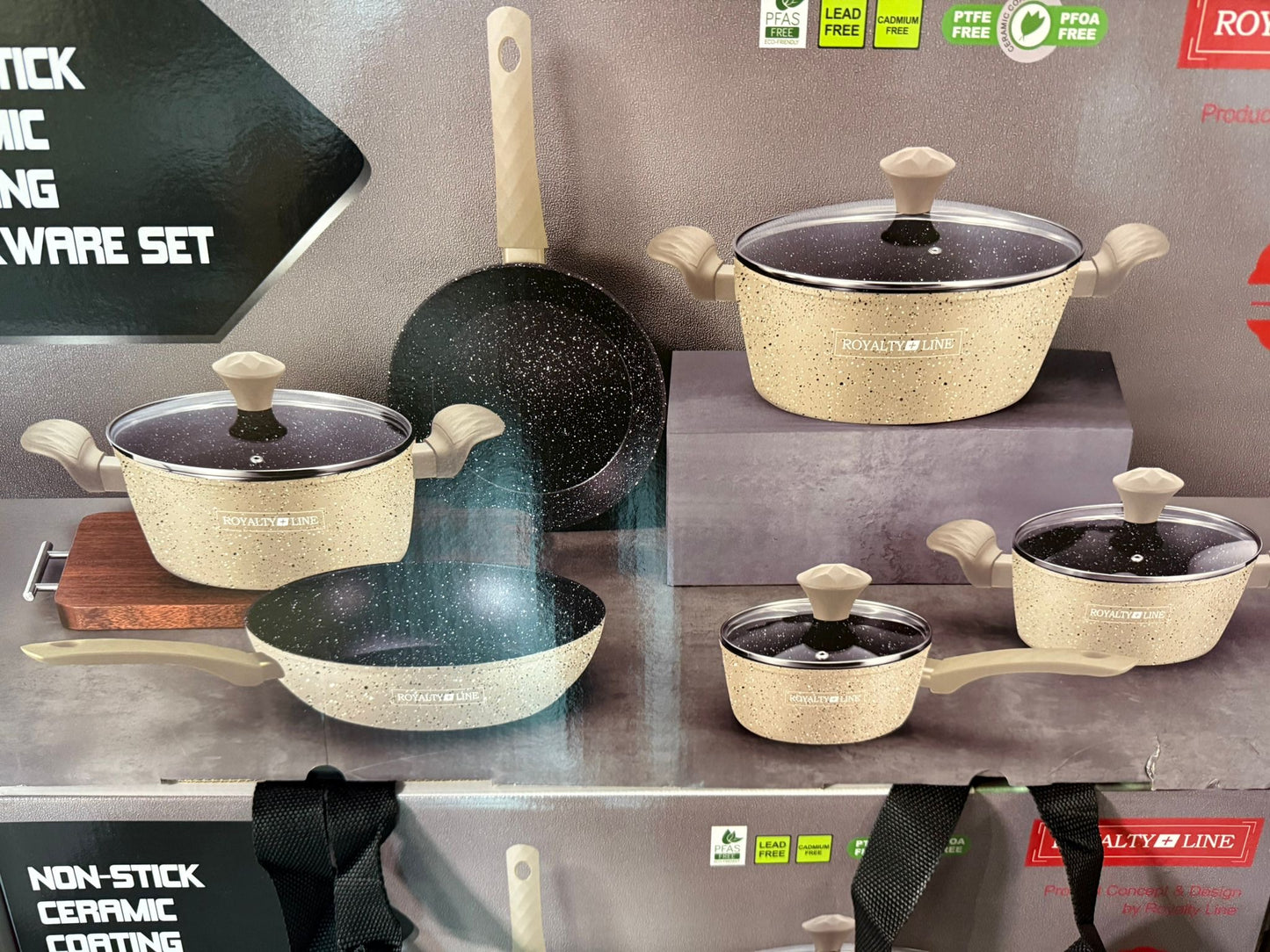 10-Delige Pannenset – Geschikt voor Inductie