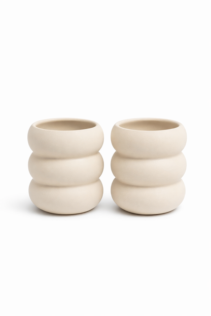 Chubby Bekers – 400 ml (Set van 2)