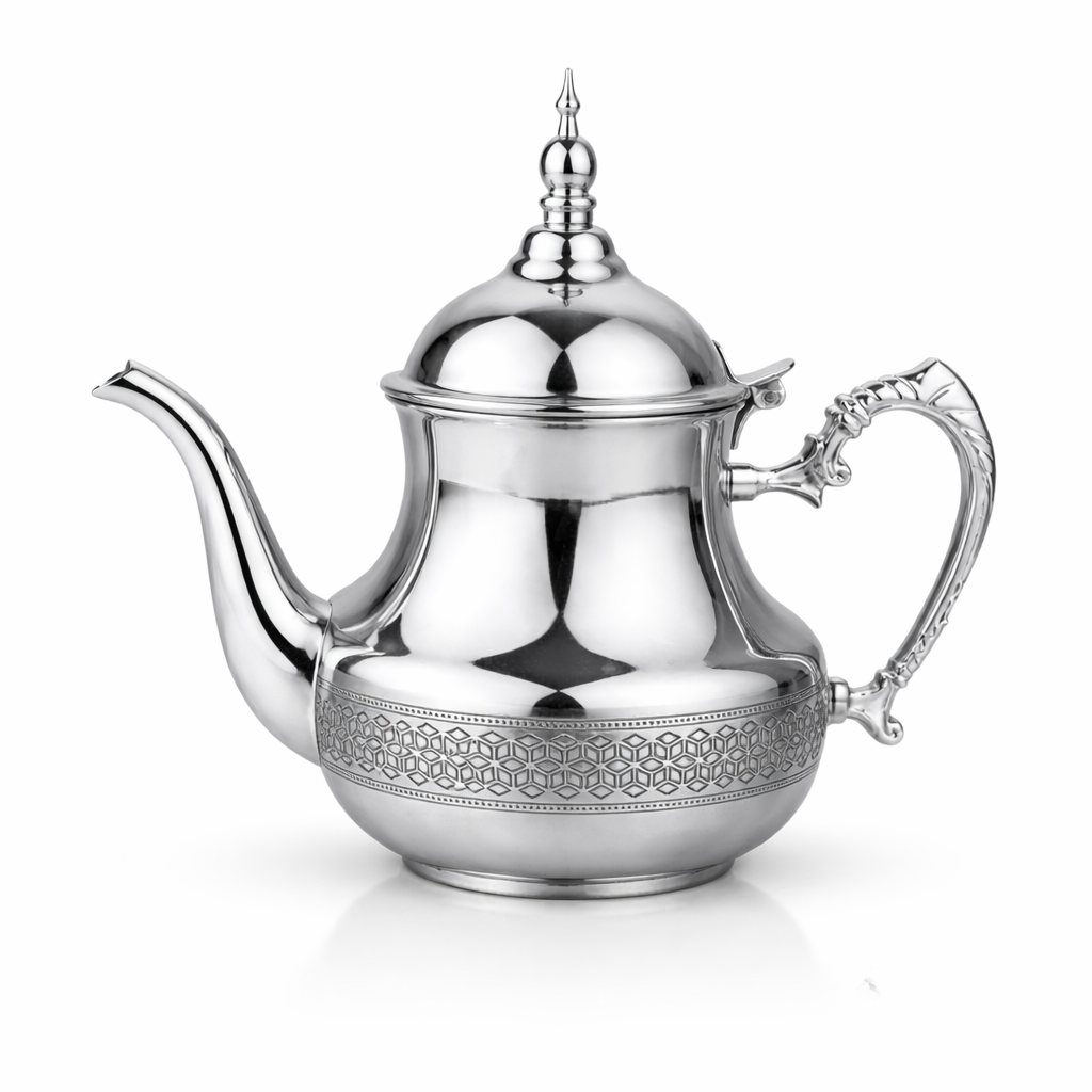Theepot – Zilver (1,8 Liter)