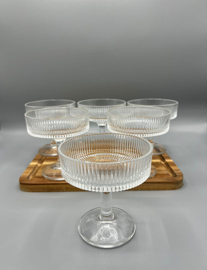 Coupe Glazen (Set van 6 – 175 cc)