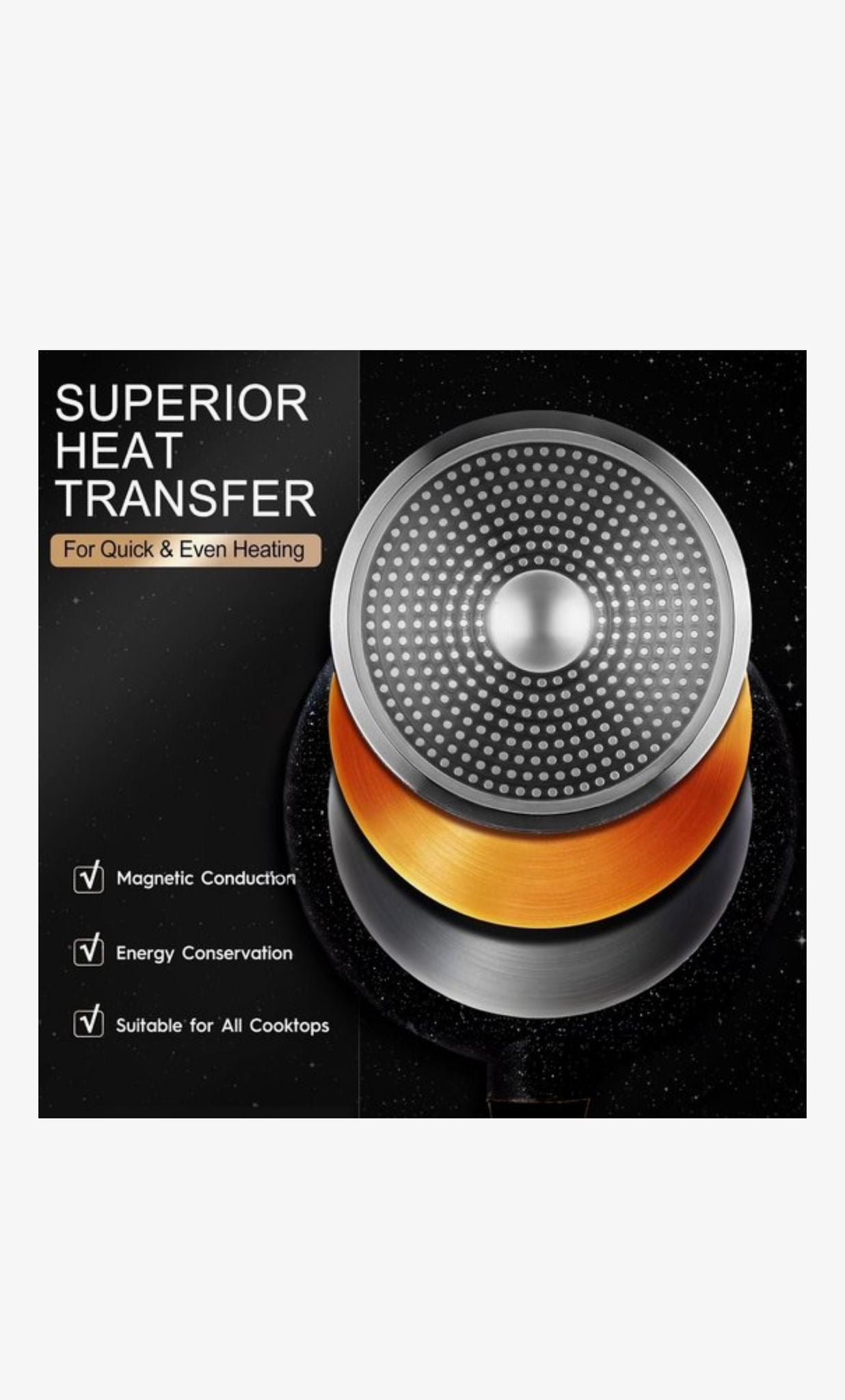 10-Delige Pannenset – Geschikt voor Inductie