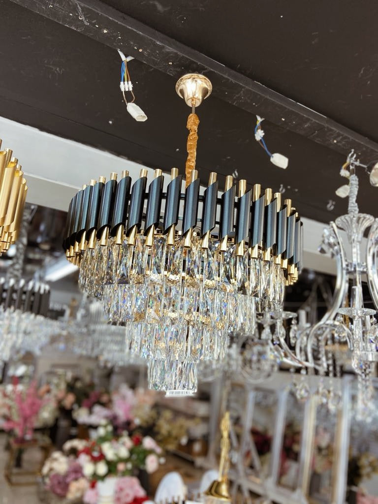Hanglamp Alix - Zwart Goud