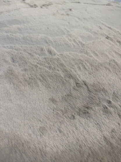 Rond Fluffy Vloerkleed Donkergrijs– Ø 120 cm