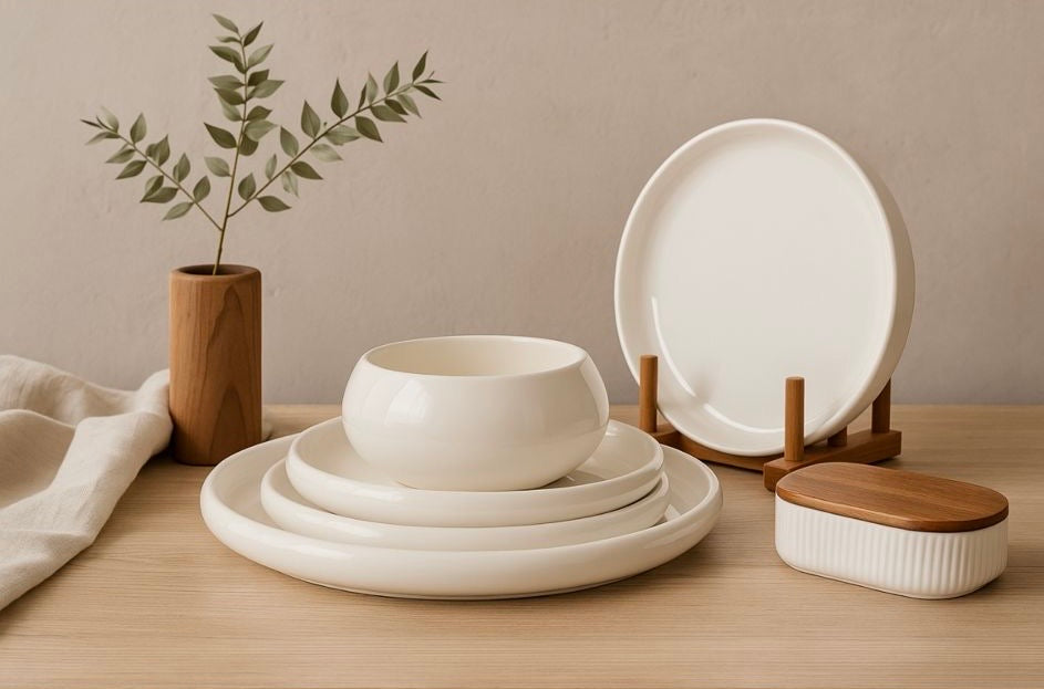 Chubby 27-delige Serviesset – Fine Porcelain