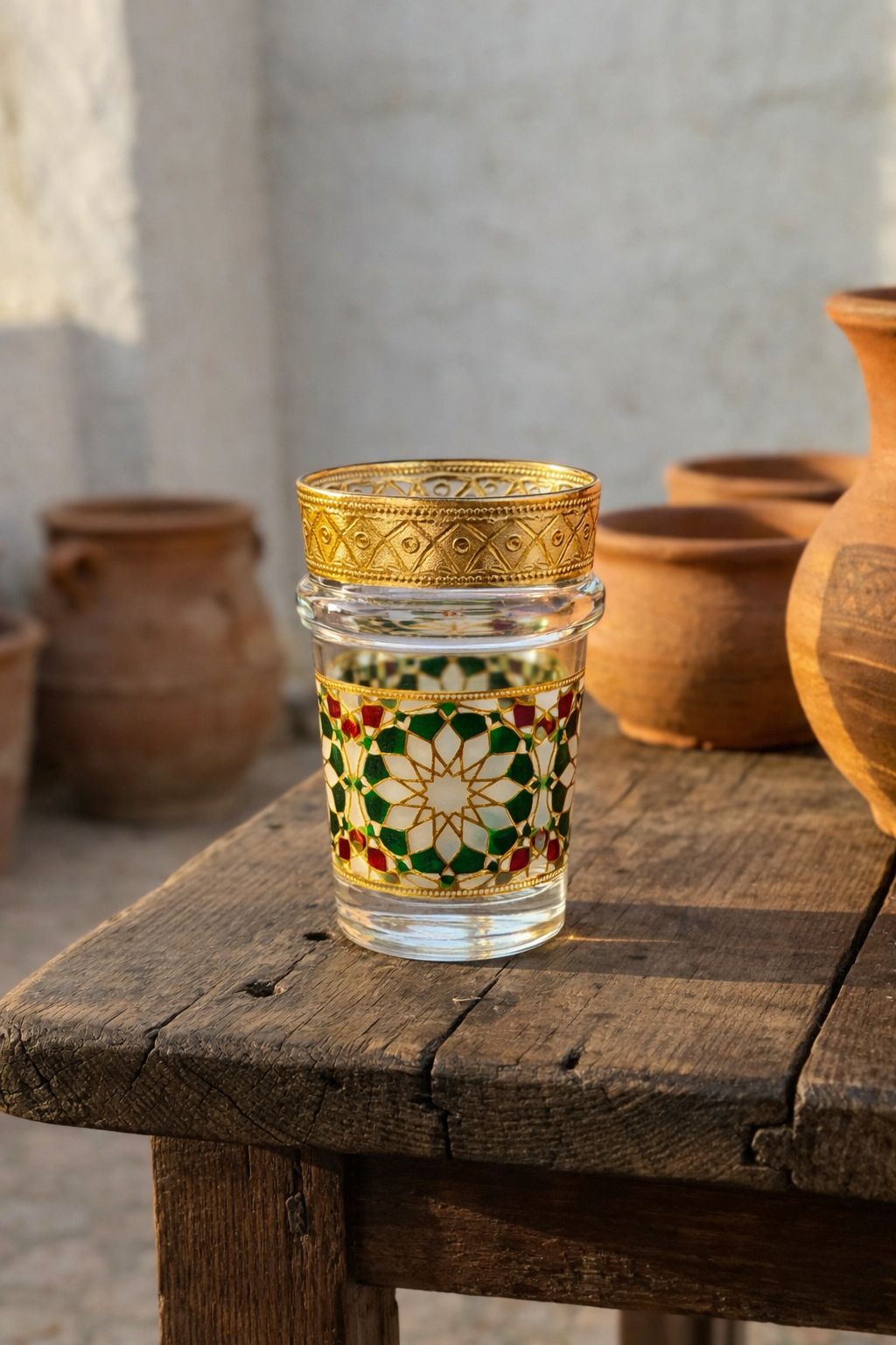 Marokkaanse Theeglazen – Mozaïek