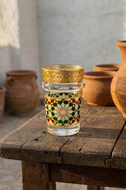 Marokkaanse Theeglazen – Mozaïek