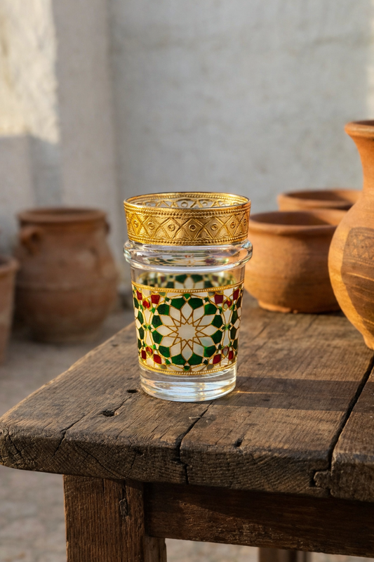 Marokkaanse Theeglazen – Mozaïek