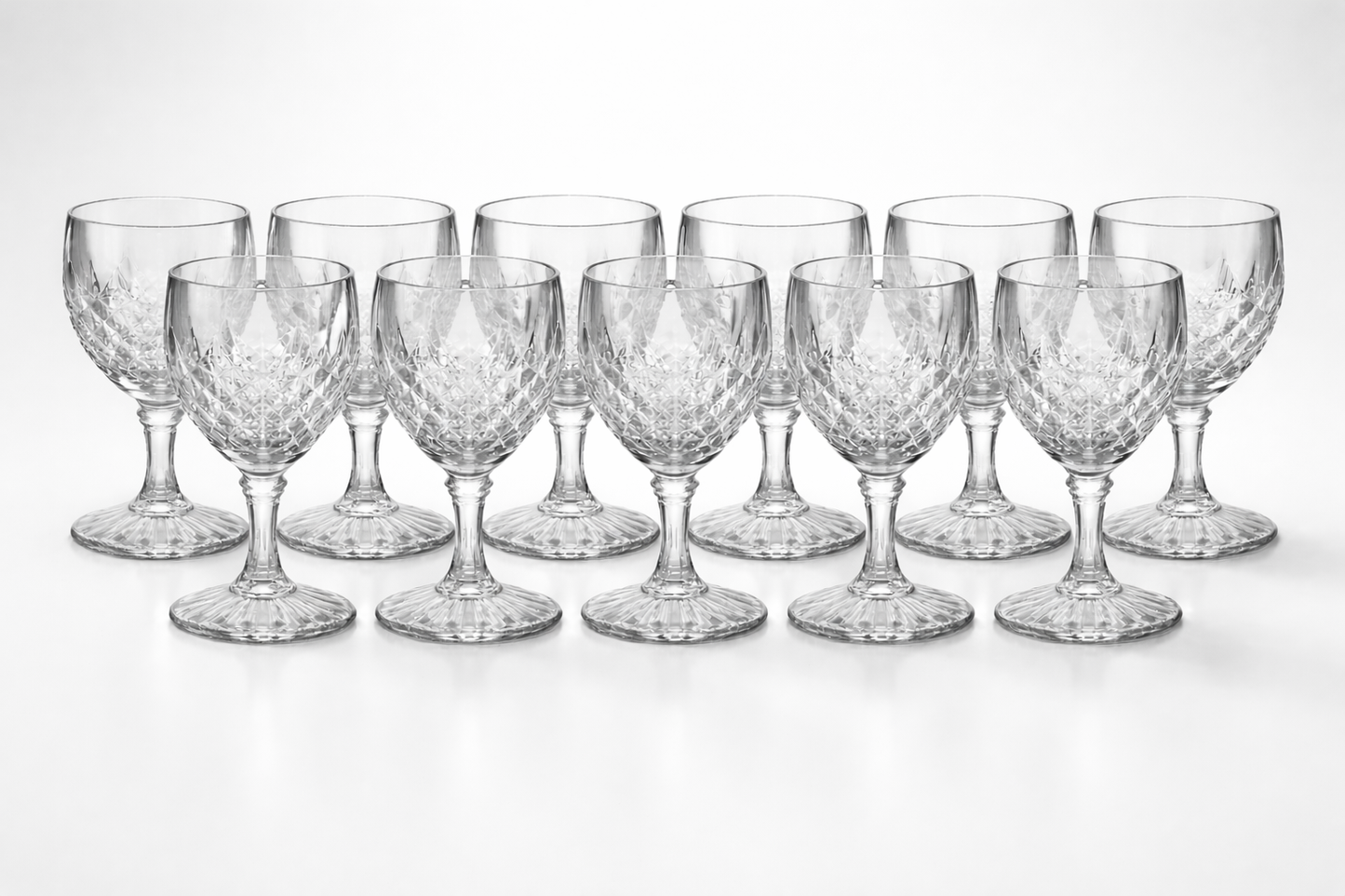 Luxe Kristallen Wijnglazen – 12-delige Set