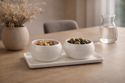 Chubby 27-delige Serviesset – Fine Porcelain