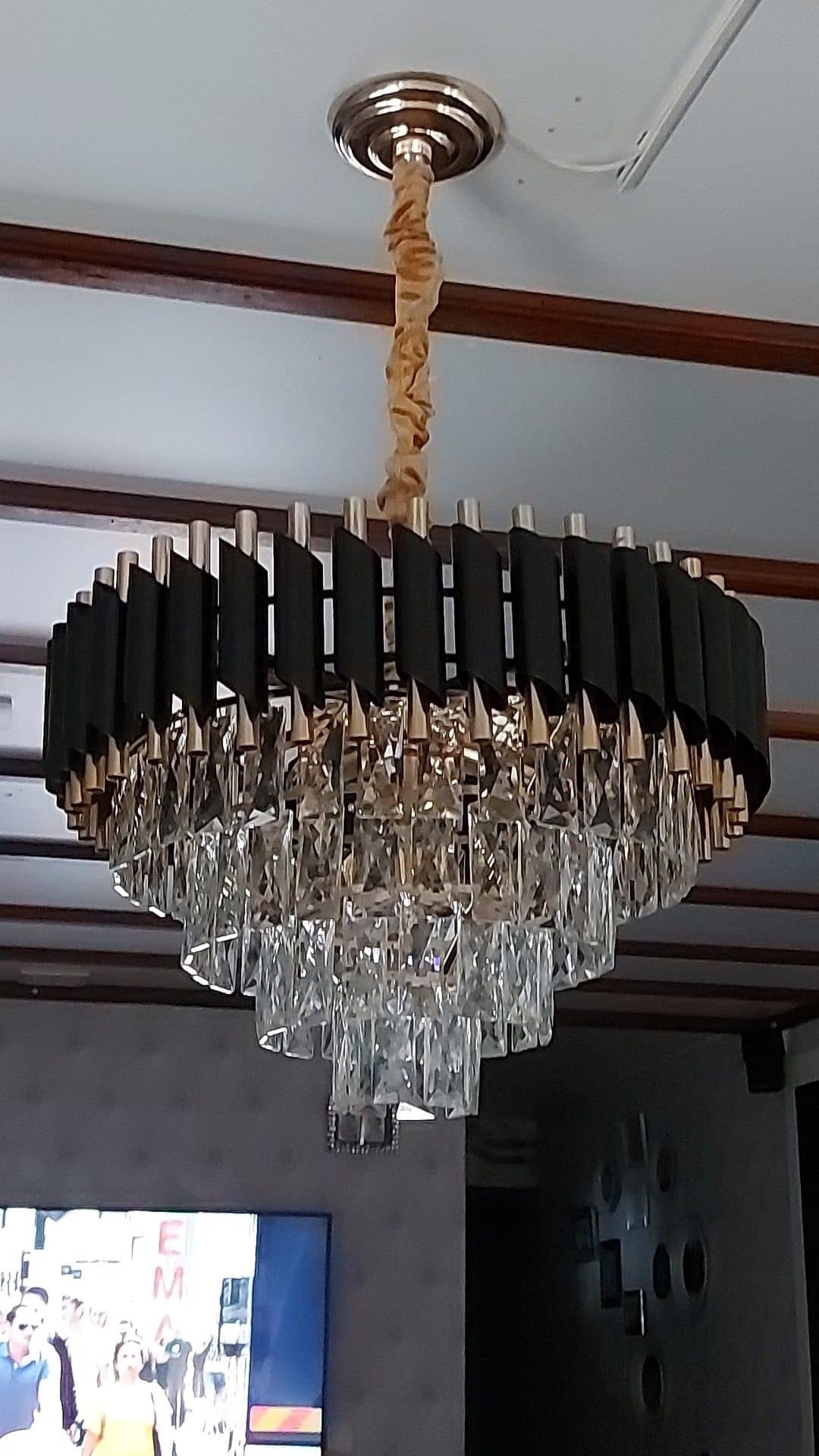 Hanglamp Alix - Zwart Goud