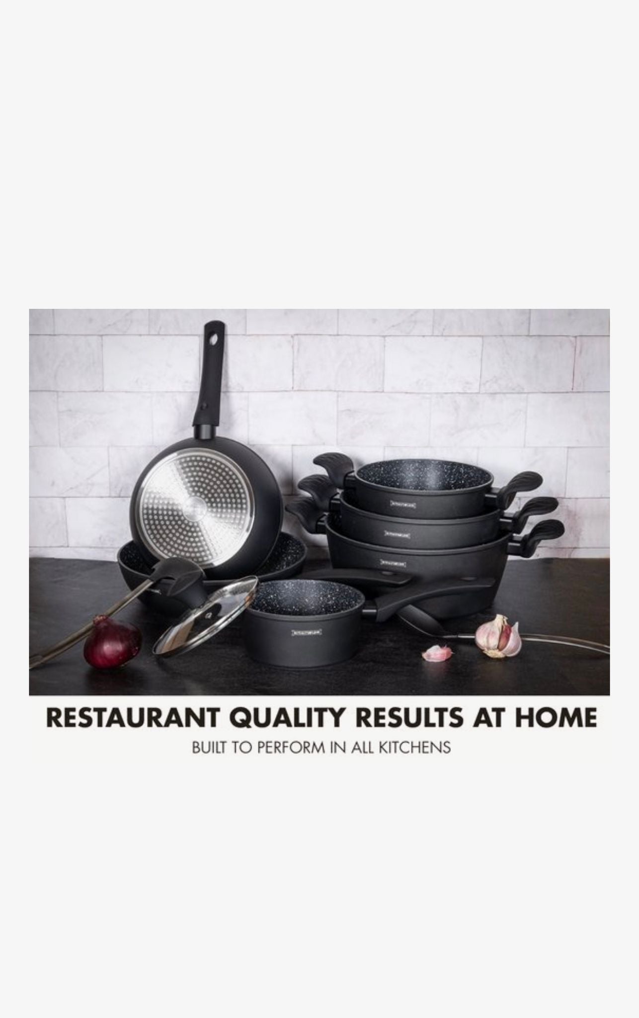 10-Delige Pannenset – Geschikt voor Inductie