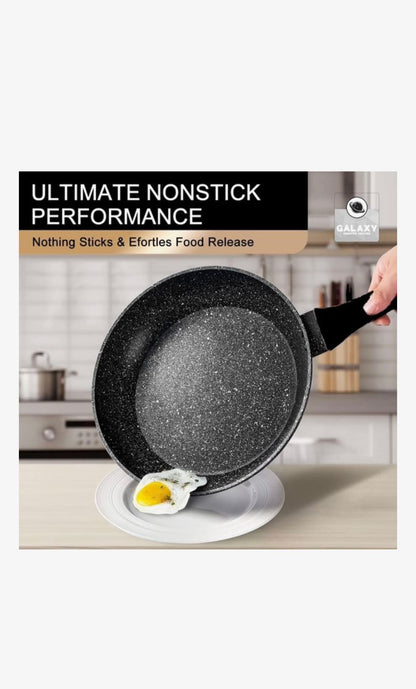 10-Delige Pannenset – Geschikt voor Inductie