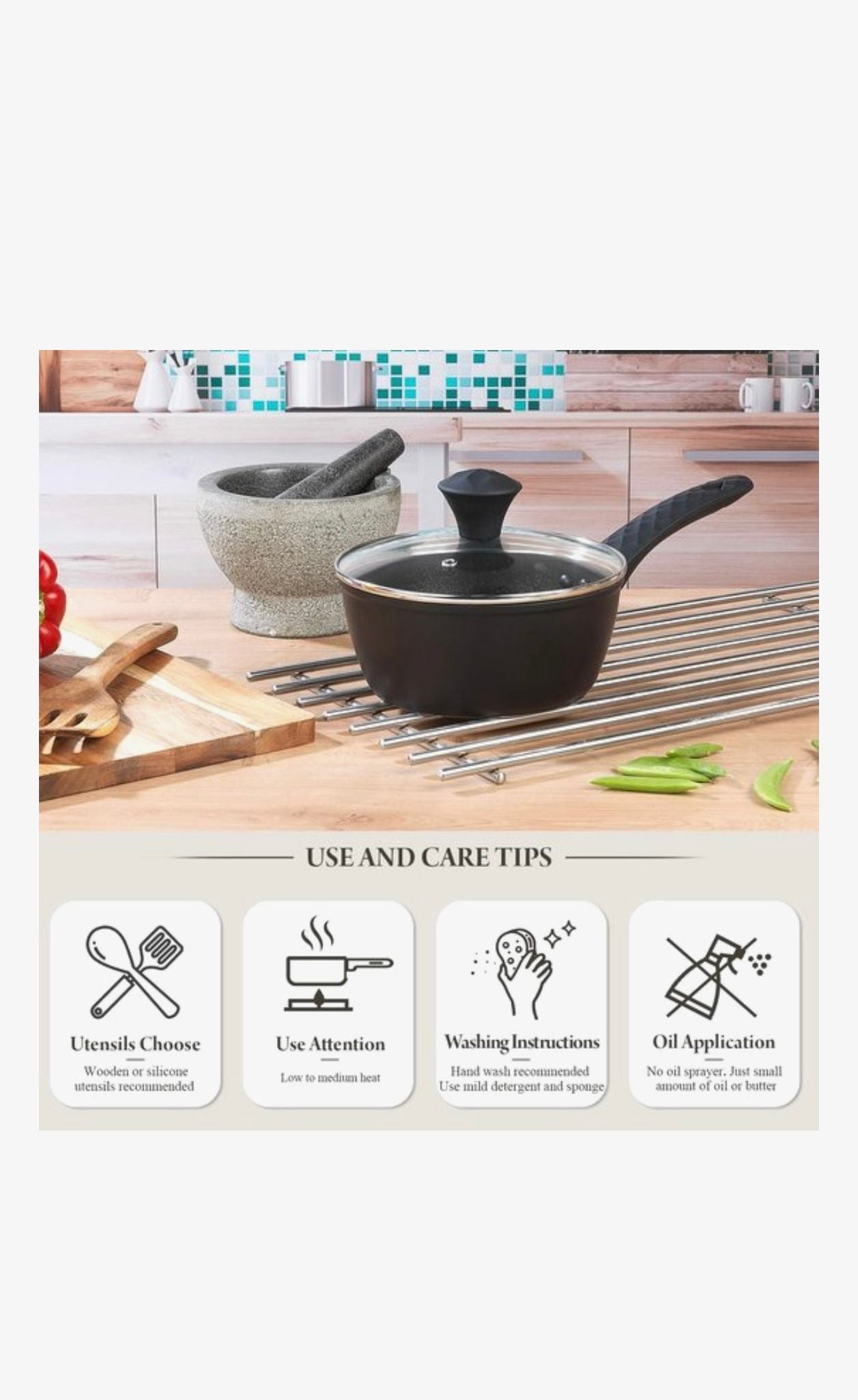 10-Delige Pannenset – Geschikt voor Inductie