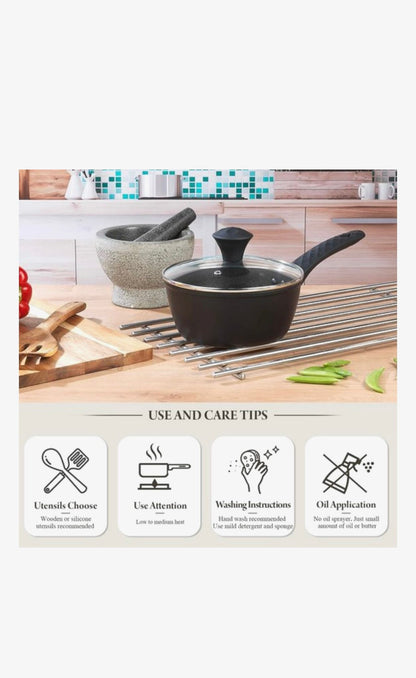 10-Delige Pannenset – Geschikt voor Inductie