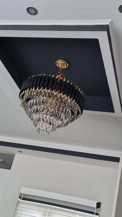 Hanglamp Alix - Zwart Goud