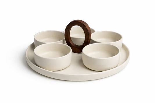 Terra Porseleinen Serveerset – 6-delig