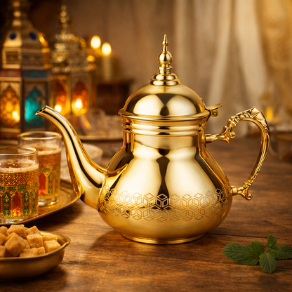 Theepot – Goud (1,8 Liter)