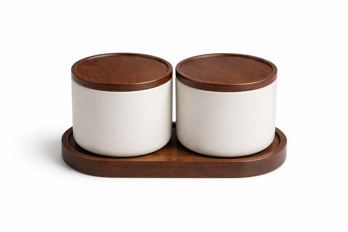 Terra Porseleinen Canister Set – 2-delig