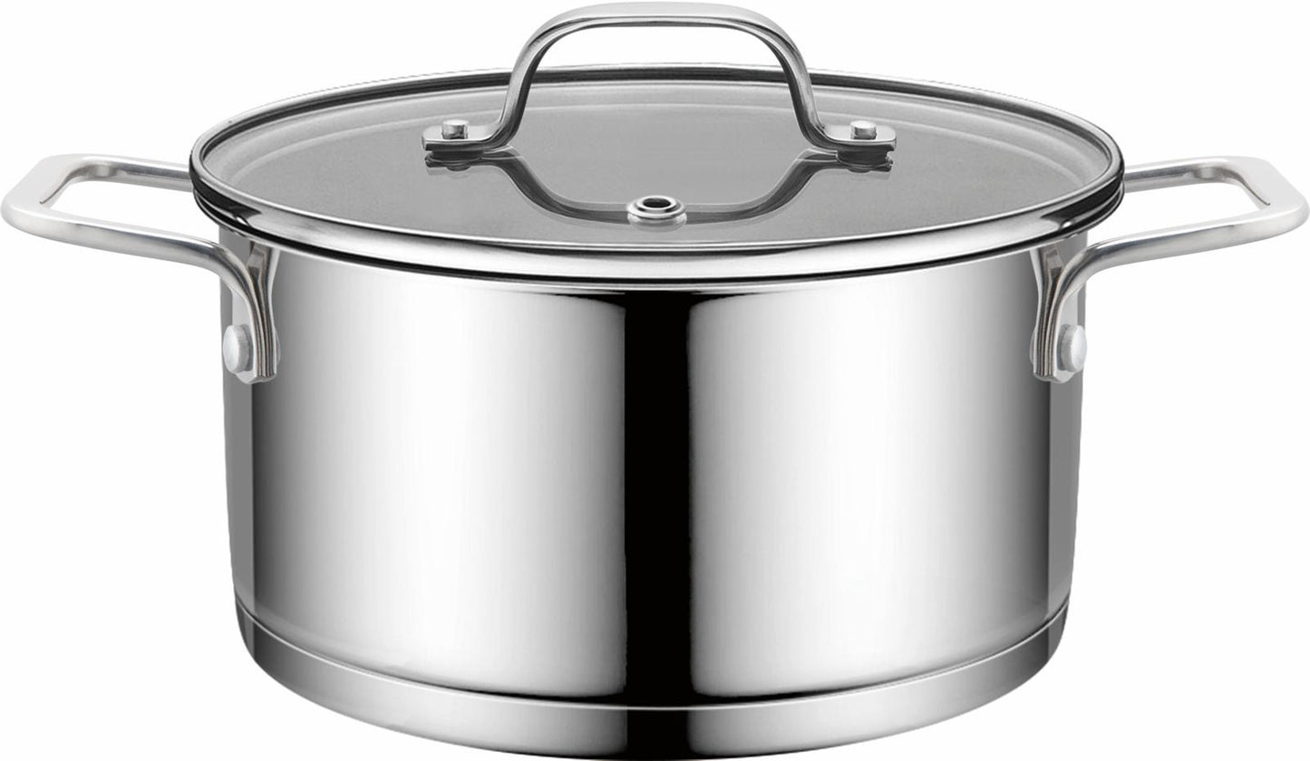 11-delige RVS pannenset – inductie