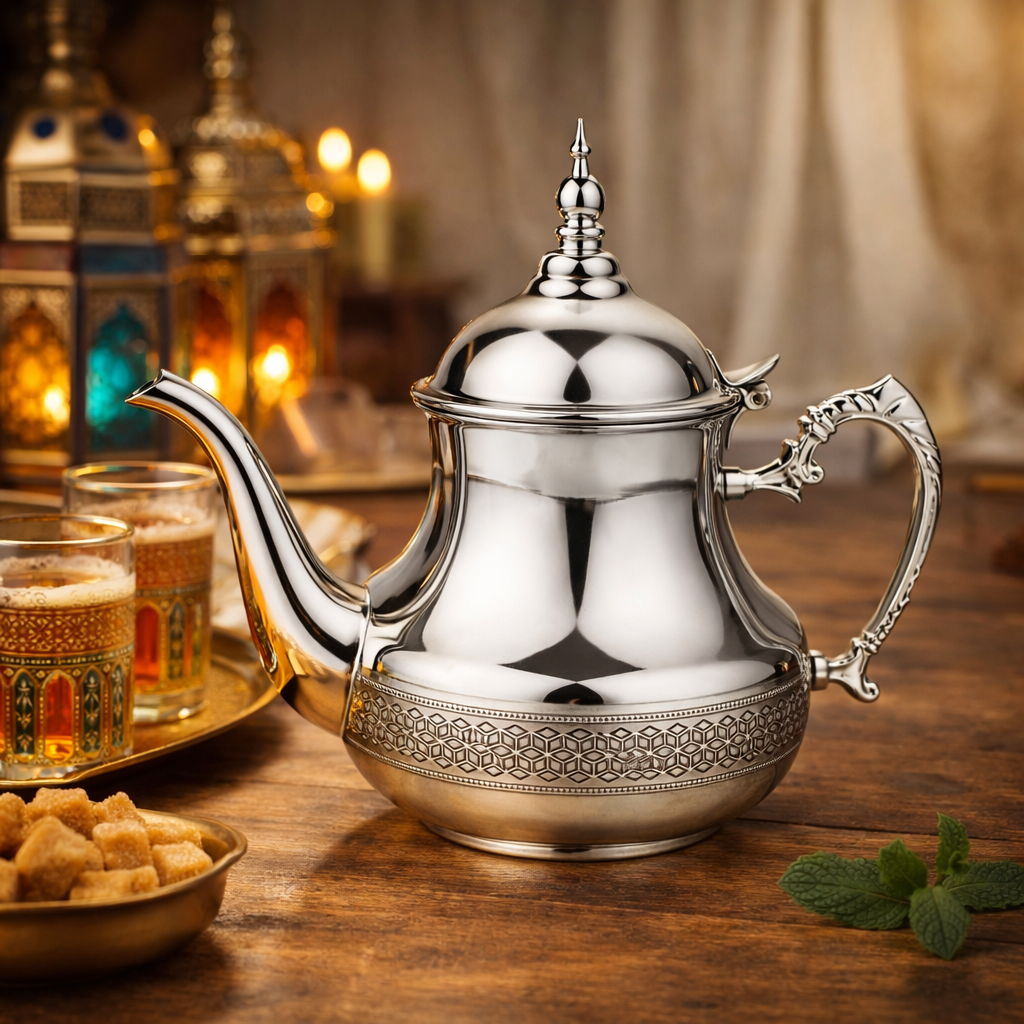 Theepot – Zilver (1,8 Liter)