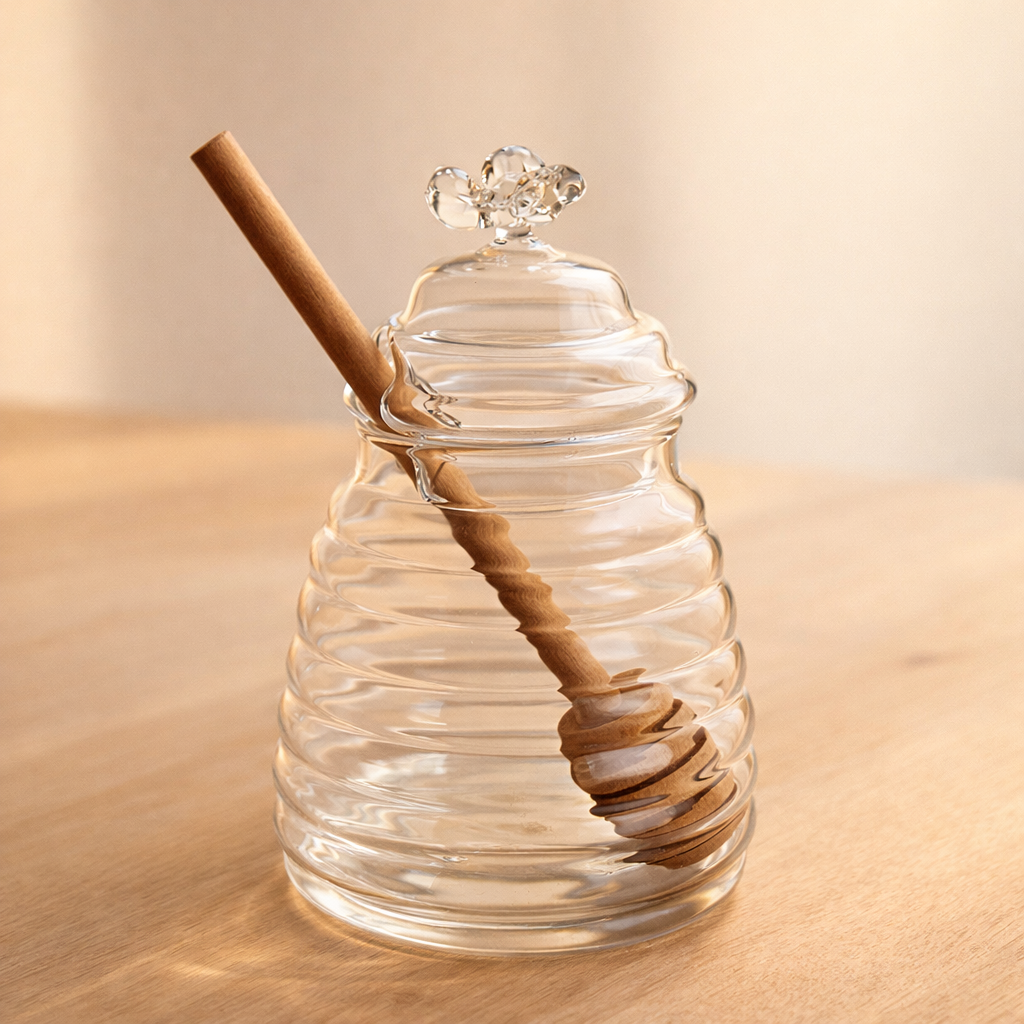 Glazen Honingpot - 40 cl