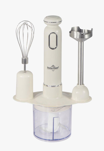 SwissHaus Staafmixer Set – Crème
