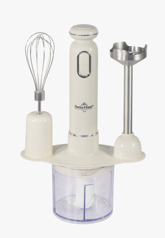 SwissHaus Staafmixer Set – Crème