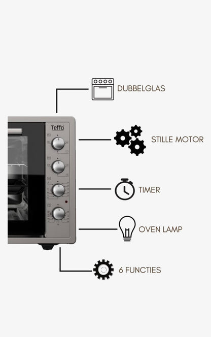 Teffo Heteluchtoven 50 Liter