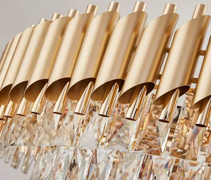 Hanglamp Alix - 100 cm Zwart Zilver