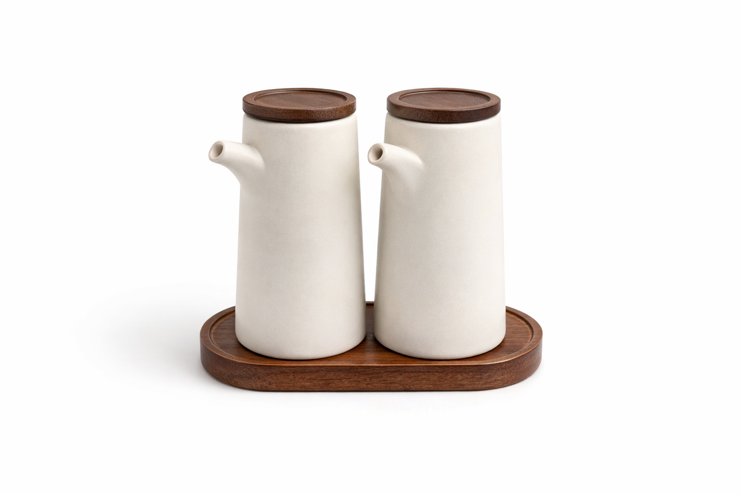 Terra Porseleinen Olie- & Azijnset – 3-delig