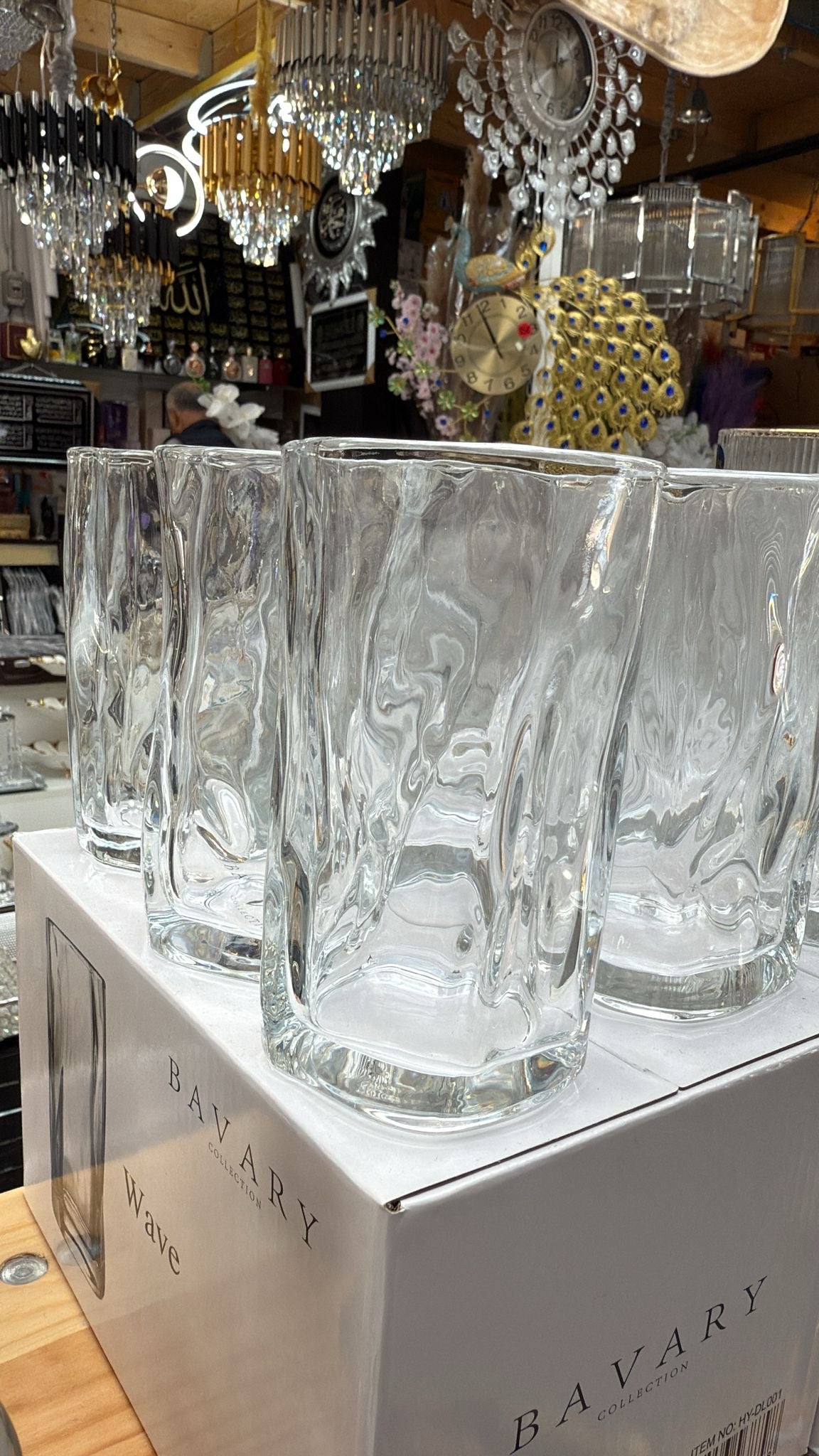 Bavary Collection – Wave Glazen (Set van 6)