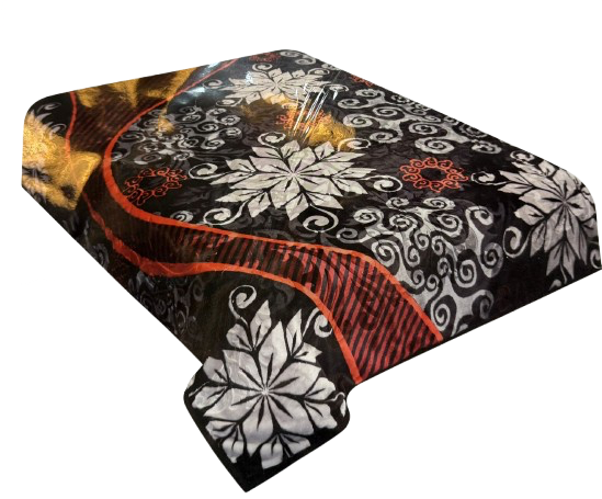 Winterdeken - 2 formaten - Bloemen