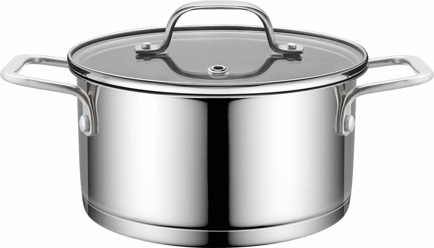 11-delige RVS pannenset – inductie