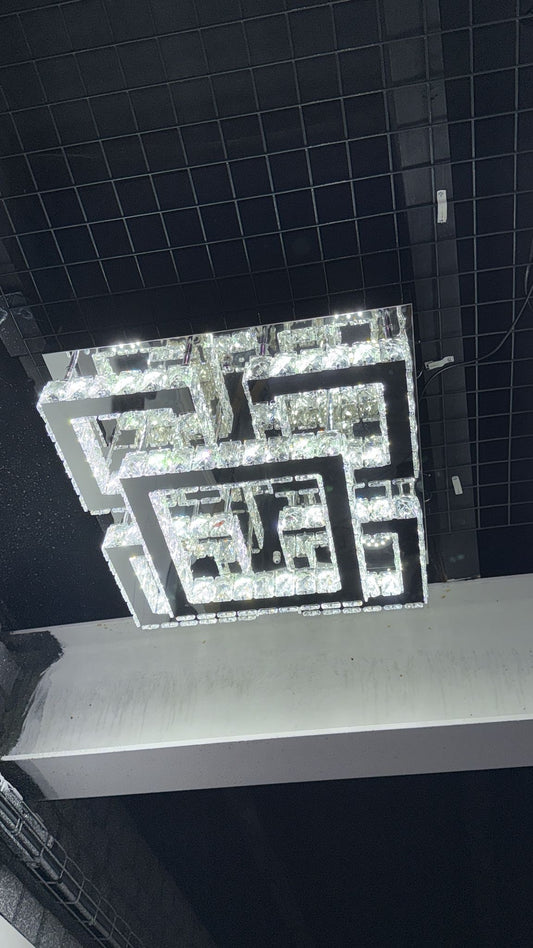 Luxe LED Plafondlamp – Dimbaar (3 Lichtkleuren + Afstandsbediening)