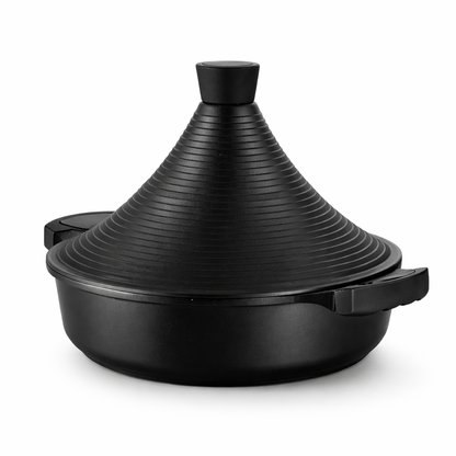 Zwarte Tajine 28 cm – Inductie