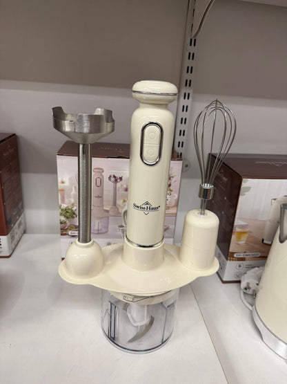SwissHaus Staafmixer Set – Crème