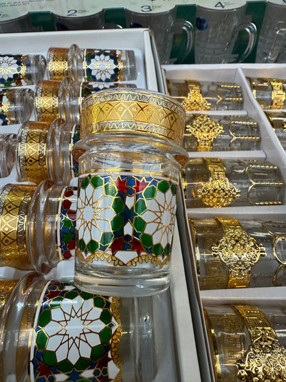 Marokkaanse Theeglazen – Mozaïek