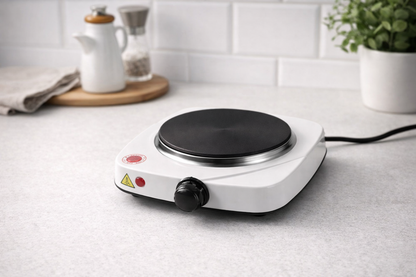 Elektrische Kookplaat 1 Pits – Wit
