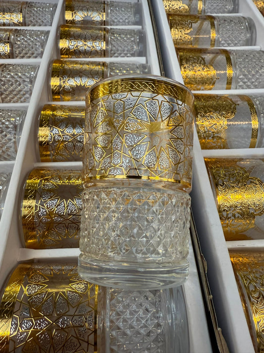 Theeglazen – Goud & Zilver