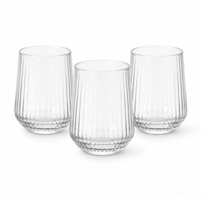 Lines Drinkglazen Set – 6 Stuks