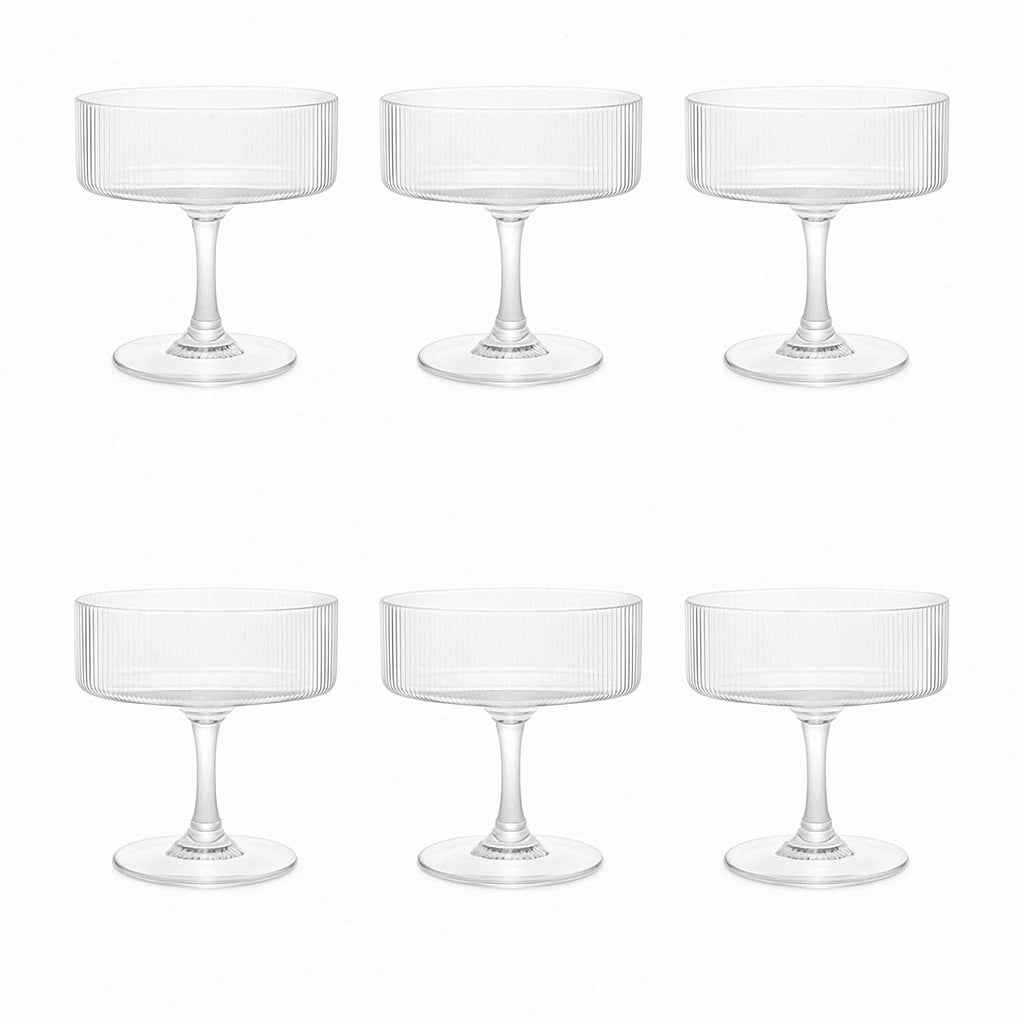 Coupe Glazen (Set van 6 – 175 cc)