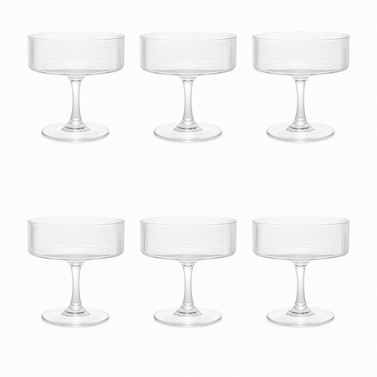 Coupe Glazen (Set van 6 – 175 cc)