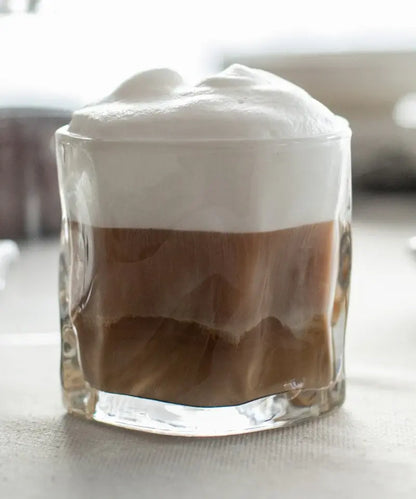 Set van 6 korte Wave drinkglazen | 180 ml